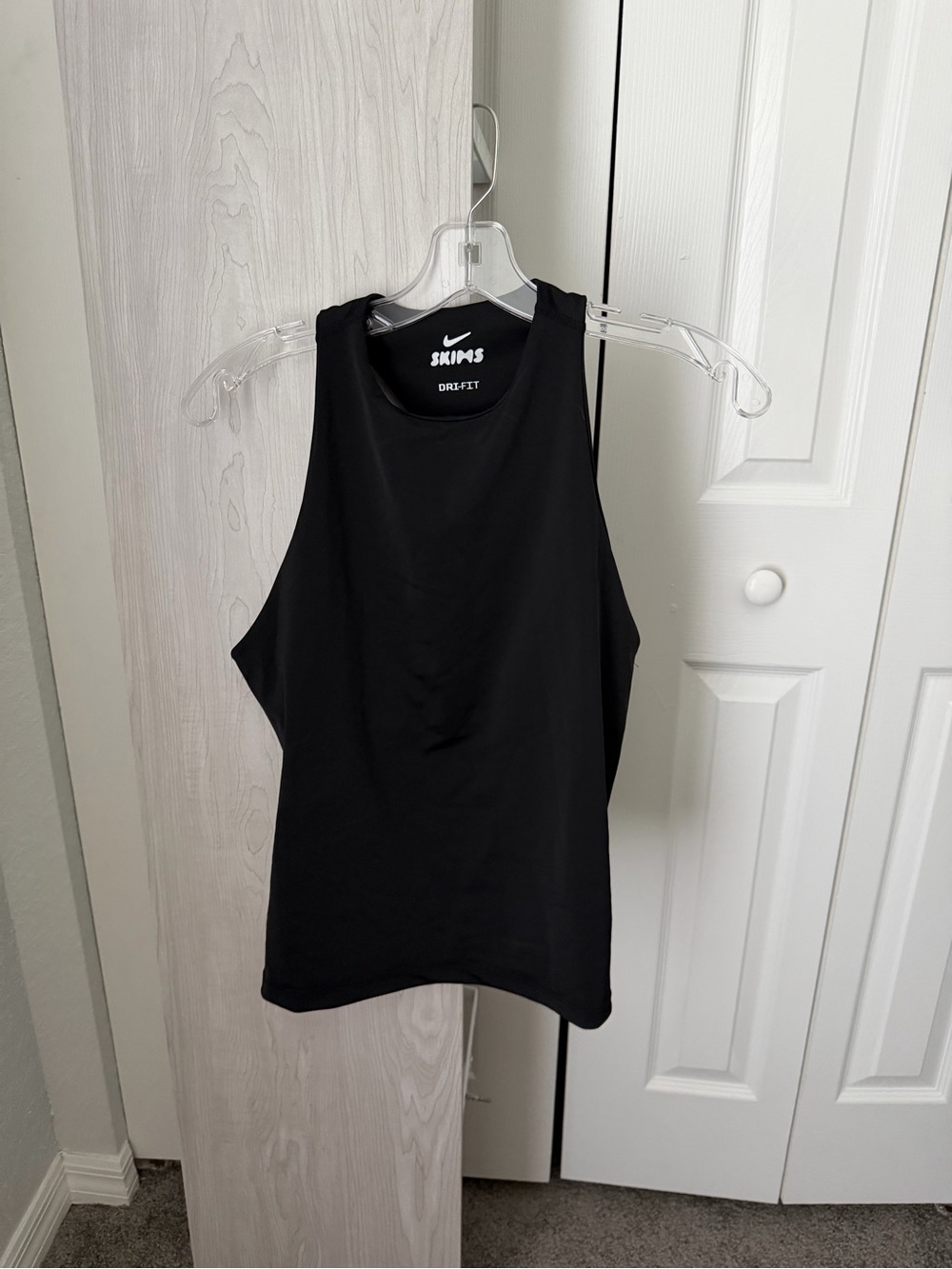 NikeSKIMS Black Sleeveless Dri-FIT Tank Top - NWOT Unreleased Sample - M